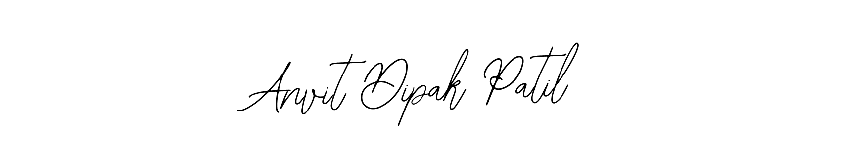 Also You can easily find your signature by using the search form. We will create Anvit Dipak Patil name handwritten signature images for you free of cost using Bearetta-2O07w sign style. Anvit Dipak Patil signature style 12 images and pictures png