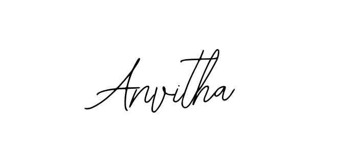 Anvitha stylish signature style. Best Handwritten Sign (Bearetta-2O07w) for my name. Handwritten Signature Collection Ideas for my name Anvitha. Anvitha signature style 12 images and pictures png