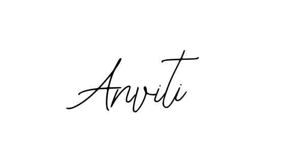 if you are searching for the best signature style for your name Anviti. so please give up your signature search. here we have designed multiple signature styles  using Bearetta-2O07w. Anviti signature style 12 images and pictures png