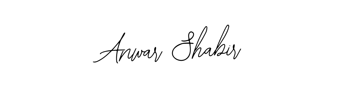 Create a beautiful signature design for name Anwar Shabir. With this signature (Bearetta-2O07w) fonts, you can make a handwritten signature for free. Anwar Shabir signature style 12 images and pictures png