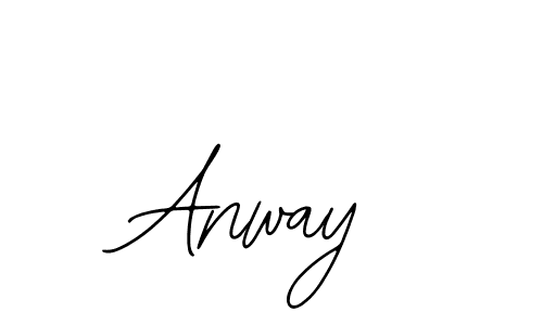 Similarly Bearetta-2O07w is the best handwritten signature design. Signature creator online .You can use it as an online autograph creator for name Anway. Anway signature style 12 images and pictures png