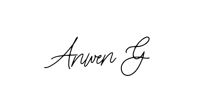 How to Draw Anwen G signature style? Bearetta-2O07w is a latest design signature styles for name Anwen G. Anwen G signature style 12 images and pictures png