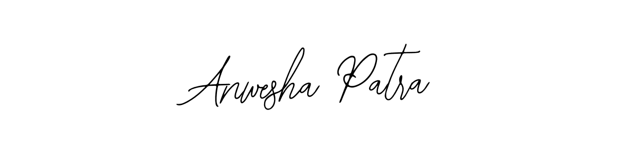 How to make Anwesha Patra name signature. Use Bearetta-2O07w style for creating short signs online. This is the latest handwritten sign. Anwesha Patra signature style 12 images and pictures png