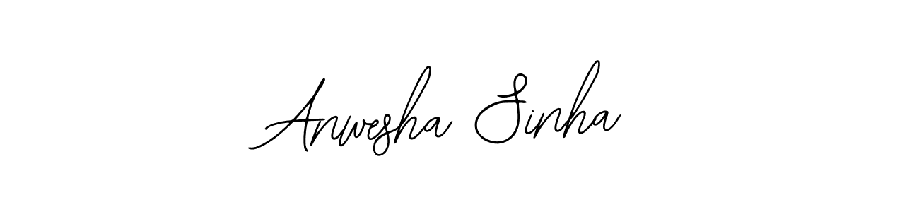 How to Draw Anwesha Sinha signature style? Bearetta-2O07w is a latest design signature styles for name Anwesha Sinha. Anwesha Sinha signature style 12 images and pictures png