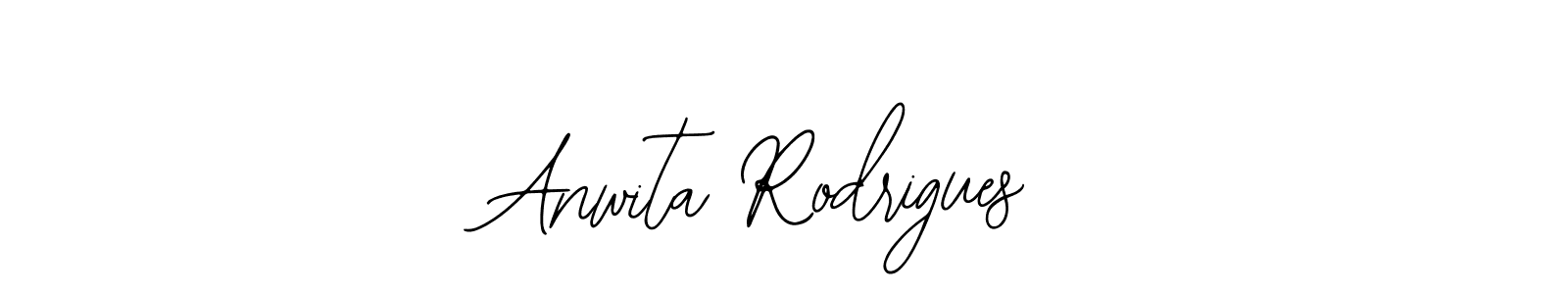Make a beautiful signature design for name Anwita Rodrigues. Use this online signature maker to create a handwritten signature for free. Anwita Rodrigues signature style 12 images and pictures png