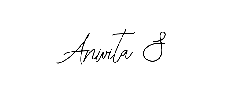 Bearetta-2O07w is a professional signature style that is perfect for those who want to add a touch of class to their signature. It is also a great choice for those who want to make their signature more unique. Get Anwita S name to fancy signature for free. Anwita S signature style 12 images and pictures png
