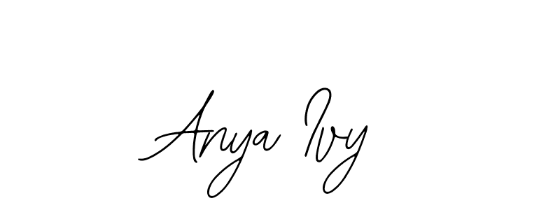 if you are searching for the best signature style for your name Anya Ivy. so please give up your signature search. here we have designed multiple signature styles  using Bearetta-2O07w. Anya Ivy signature style 12 images and pictures png