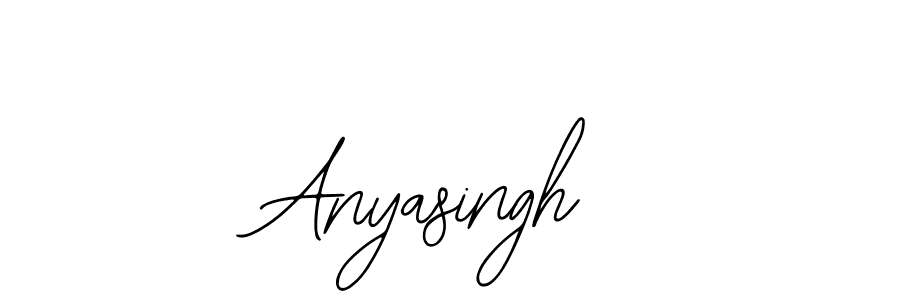 You should practise on your own different ways (Bearetta-2O07w) to write your name (Anyasingh) in signature. don't let someone else do it for you. Anyasingh signature style 12 images and pictures png