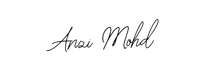 How to make Anzi Mohd name signature. Use Bearetta-2O07w style for creating short signs online. This is the latest handwritten sign. Anzi Mohd signature style 12 images and pictures png