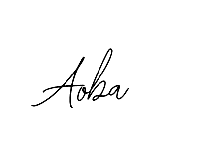 Also You can easily find your signature by using the search form. We will create Aoba name handwritten signature images for you free of cost using Bearetta-2O07w sign style. Aoba signature style 12 images and pictures png