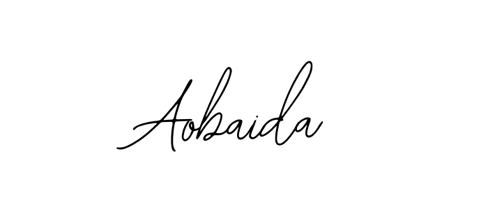 Similarly Bearetta-2O07w is the best handwritten signature design. Signature creator online .You can use it as an online autograph creator for name Aobaida. Aobaida signature style 12 images and pictures png