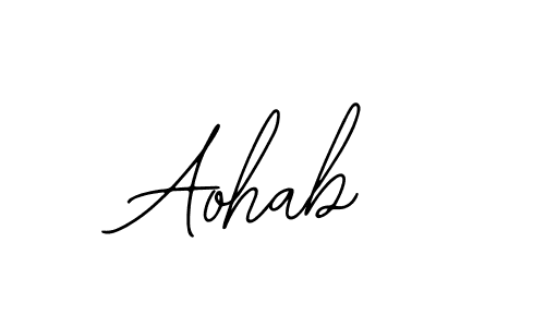 You can use this online signature creator to create a handwritten signature for the name Aohab. This is the best online autograph maker. Aohab signature style 12 images and pictures png