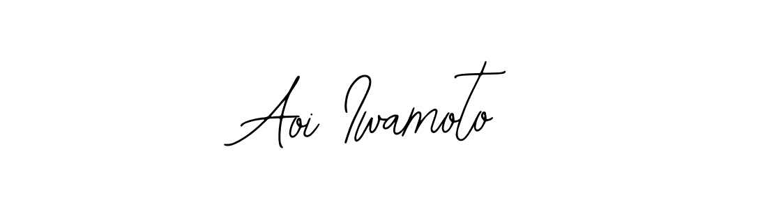 Aoi Iwamoto stylish signature style. Best Handwritten Sign (Bearetta-2O07w) for my name. Handwritten Signature Collection Ideas for my name Aoi Iwamoto. Aoi Iwamoto signature style 12 images and pictures png
