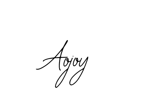 Design your own signature with our free online signature maker. With this signature software, you can create a handwritten (Bearetta-2O07w) signature for name Aojoy. Aojoy signature style 12 images and pictures png