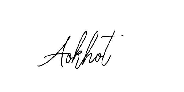 Make a beautiful signature design for name Aokhot. Use this online signature maker to create a handwritten signature for free. Aokhot signature style 12 images and pictures png