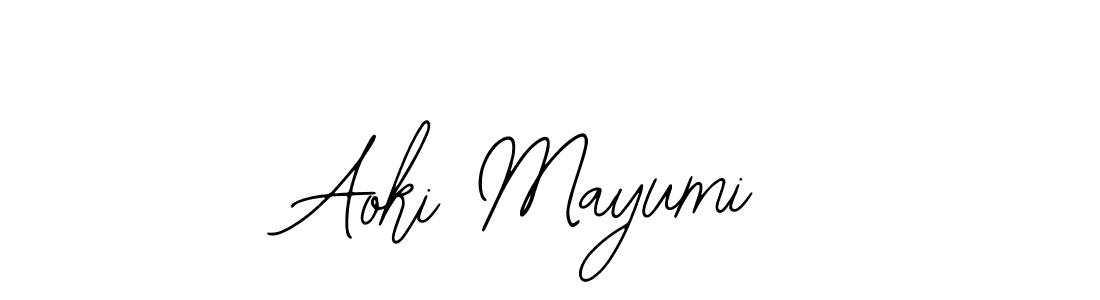 Make a beautiful signature design for name Aoki Mayumi. With this signature (Bearetta-2O07w) style, you can create a handwritten signature for free. Aoki Mayumi signature style 12 images and pictures png