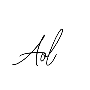 Create a beautiful signature design for name Aol. With this signature (Bearetta-2O07w) fonts, you can make a handwritten signature for free. Aol signature style 12 images and pictures png