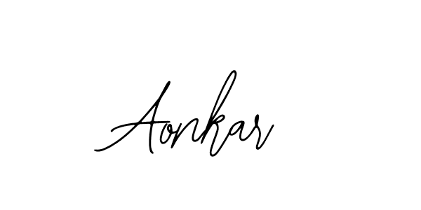 Aonkar stylish signature style. Best Handwritten Sign (Bearetta-2O07w) for my name. Handwritten Signature Collection Ideas for my name Aonkar. Aonkar signature style 12 images and pictures png