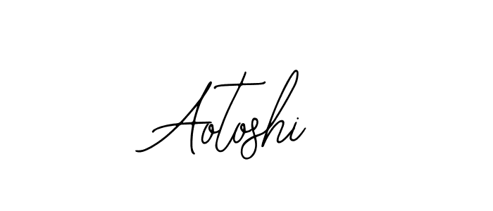 How to Draw Aotoshi signature style? Bearetta-2O07w is a latest design signature styles for name Aotoshi. Aotoshi signature style 12 images and pictures png