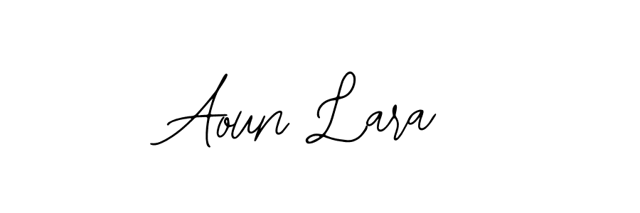 Make a beautiful signature design for name Aoun Lara. Use this online signature maker to create a handwritten signature for free. Aoun Lara signature style 12 images and pictures png