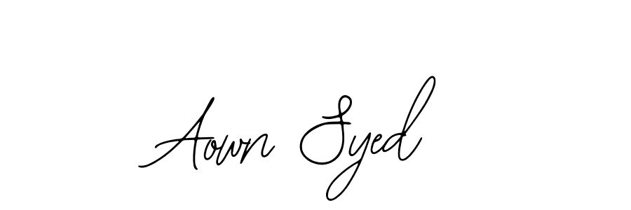 It looks lik you need a new signature style for name Aown Syed. Design unique handwritten (Bearetta-2O07w) signature with our free signature maker in just a few clicks. Aown Syed signature style 12 images and pictures png