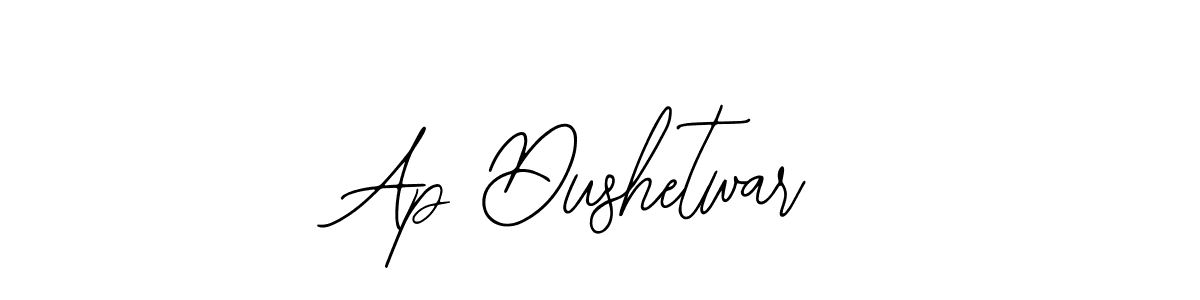 Make a beautiful signature design for name Ap Dushetwar. With this signature (Bearetta-2O07w) style, you can create a handwritten signature for free. Ap Dushetwar signature style 12 images and pictures png