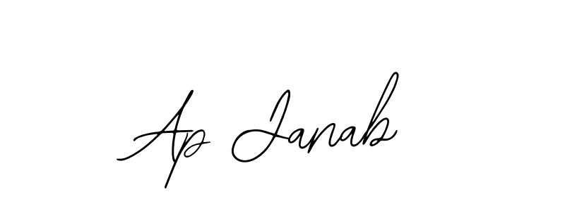 The best way (Bearetta-2O07w) to make a short signature is to pick only two or three words in your name. The name Ap Janab include a total of six letters. For converting this name. Ap Janab signature style 12 images and pictures png