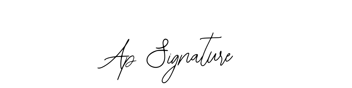 How to Draw Ap Signature signature style? Bearetta-2O07w is a latest design signature styles for name Ap Signature. Ap Signature signature style 12 images and pictures png
