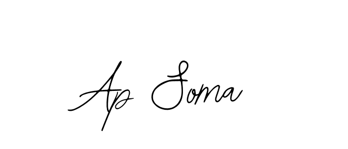 Check out images of Autograph of Ap Soma name. Actor Ap Soma Signature Style. Bearetta-2O07w is a professional sign style online. Ap Soma signature style 12 images and pictures png