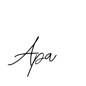 if you are searching for the best signature style for your name Apa. so please give up your signature search. here we have designed multiple signature styles  using Bearetta-2O07w. Apa signature style 12 images and pictures png