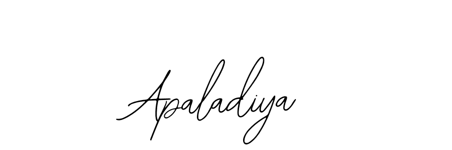 How to make Apaladiya signature? Bearetta-2O07w is a professional autograph style. Create handwritten signature for Apaladiya name. Apaladiya signature style 12 images and pictures png