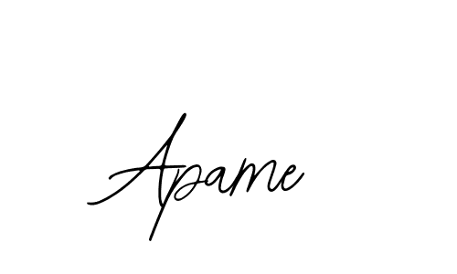 Also we have Apame name is the best signature style. Create professional handwritten signature collection using Bearetta-2O07w autograph style. Apame signature style 12 images and pictures png