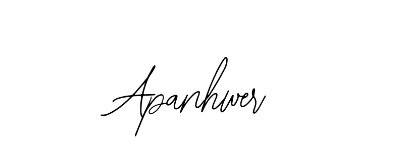Make a beautiful signature design for name Apanhwer. Use this online signature maker to create a handwritten signature for free. Apanhwer signature style 12 images and pictures png