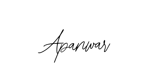 if you are searching for the best signature style for your name Apanwar. so please give up your signature search. here we have designed multiple signature styles  using Bearetta-2O07w. Apanwar signature style 12 images and pictures png