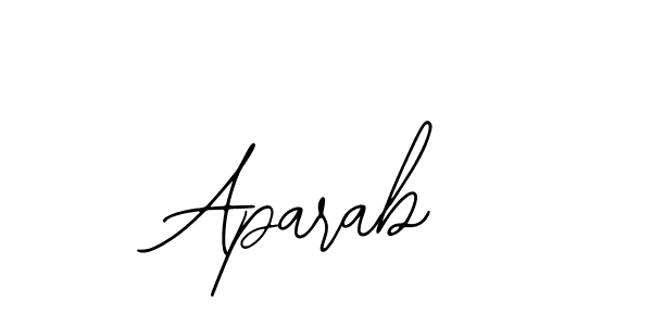 Bearetta-2O07w is a professional signature style that is perfect for those who want to add a touch of class to their signature. It is also a great choice for those who want to make their signature more unique. Get Aparab name to fancy signature for free. Aparab signature style 12 images and pictures png