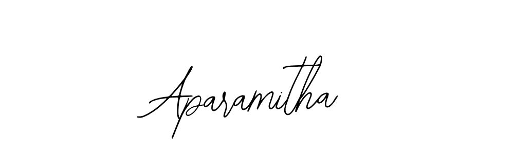 How to make Aparamitha name signature. Use Bearetta-2O07w style for creating short signs online. This is the latest handwritten sign. Aparamitha signature style 12 images and pictures png