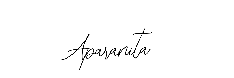 How to make Aparanita name signature. Use Bearetta-2O07w style for creating short signs online. This is the latest handwritten sign. Aparanita signature style 12 images and pictures png