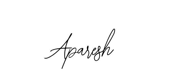 How to make Aparesh name signature. Use Bearetta-2O07w style for creating short signs online. This is the latest handwritten sign. Aparesh signature style 12 images and pictures png