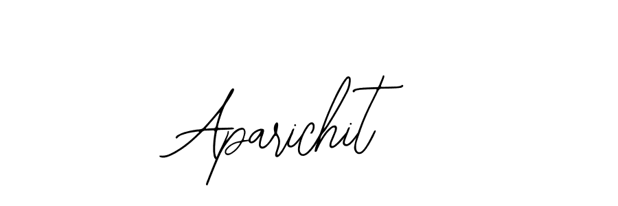 if you are searching for the best signature style for your name Aparichit. so please give up your signature search. here we have designed multiple signature styles  using Bearetta-2O07w. Aparichit signature style 12 images and pictures png