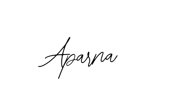 How to make Aparna name signature. Use Bearetta-2O07w style for creating short signs online. This is the latest handwritten sign. Aparna signature style 12 images and pictures png