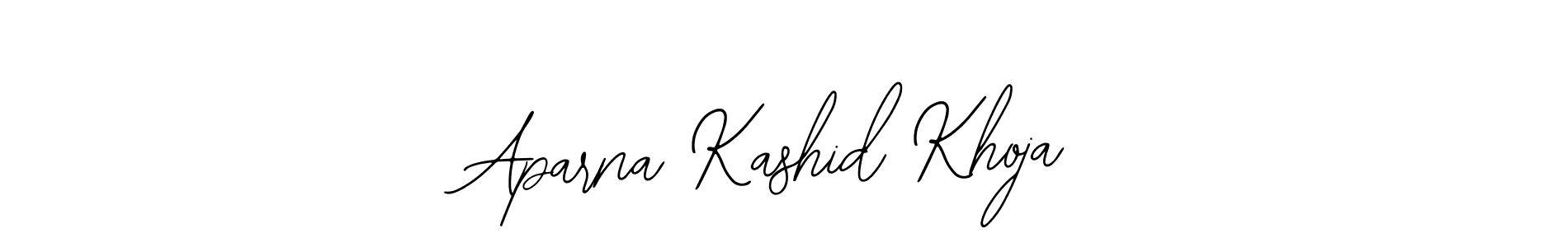 Create a beautiful signature design for name Aparna Kashid Khoja. With this signature (Bearetta-2O07w) fonts, you can make a handwritten signature for free. Aparna Kashid Khoja signature style 12 images and pictures png