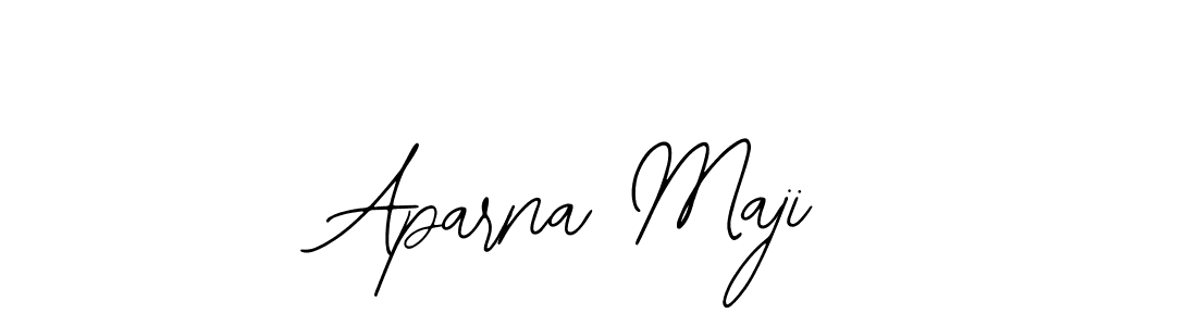 The best way (Bearetta-2O07w) to make a short signature is to pick only two or three words in your name. The name Aparna Maji include a total of six letters. For converting this name. Aparna Maji signature style 12 images and pictures png