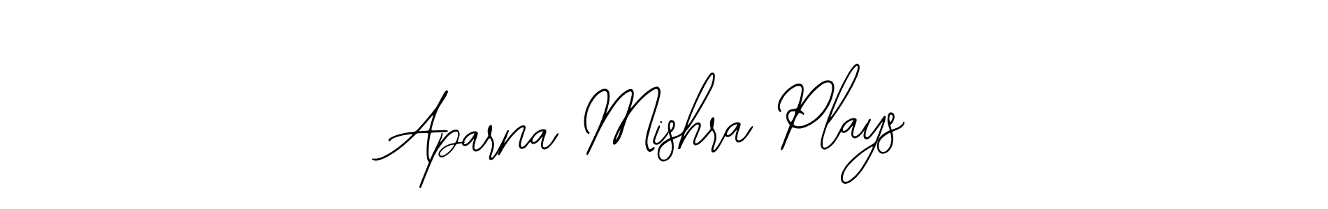 Also You can easily find your signature by using the search form. We will create Aparna Mishra Plays name handwritten signature images for you free of cost using Bearetta-2O07w sign style. Aparna Mishra Plays signature style 12 images and pictures png