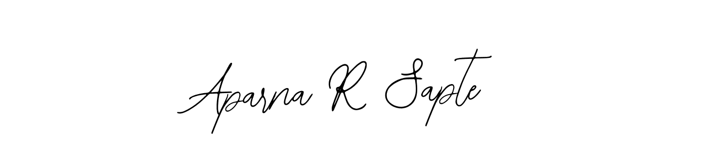 Also You can easily find your signature by using the search form. We will create Aparna R Sapte name handwritten signature images for you free of cost using Bearetta-2O07w sign style. Aparna R Sapte signature style 12 images and pictures png