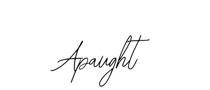 Use a signature maker to create a handwritten signature online. With this signature software, you can design (Bearetta-2O07w) your own signature for name Apaught. Apaught signature style 12 images and pictures png