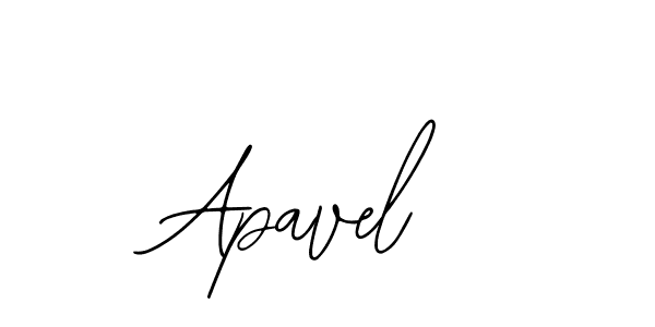 How to make Apavel name signature. Use Bearetta-2O07w style for creating short signs online. This is the latest handwritten sign. Apavel signature style 12 images and pictures png