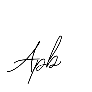 Apb stylish signature style. Best Handwritten Sign (Bearetta-2O07w) for my name. Handwritten Signature Collection Ideas for my name Apb. Apb signature style 12 images and pictures png