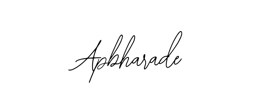 How to make Apbharade signature? Bearetta-2O07w is a professional autograph style. Create handwritten signature for Apbharade name. Apbharade signature style 12 images and pictures png