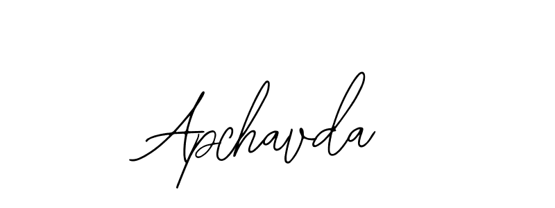 You should practise on your own different ways (Bearetta-2O07w) to write your name (Apchavda) in signature. don't let someone else do it for you. Apchavda signature style 12 images and pictures png