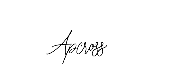 Design your own signature with our free online signature maker. With this signature software, you can create a handwritten (Bearetta-2O07w) signature for name Apcross. Apcross signature style 12 images and pictures png